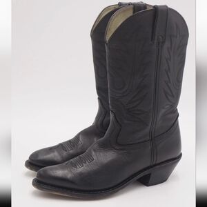 Durango women’s Classic 11” Black Leather Cowgirl / Cowboy Western Boots